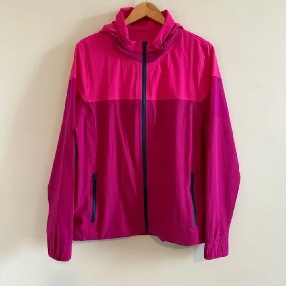 Two-Tone Colorblock Windbreaker